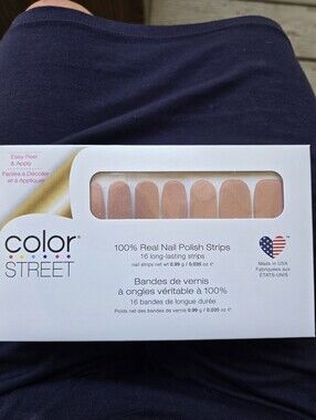 Color Street 100% Real Nail Polish Strips | New & Sealed | Long-Lasting | Choose